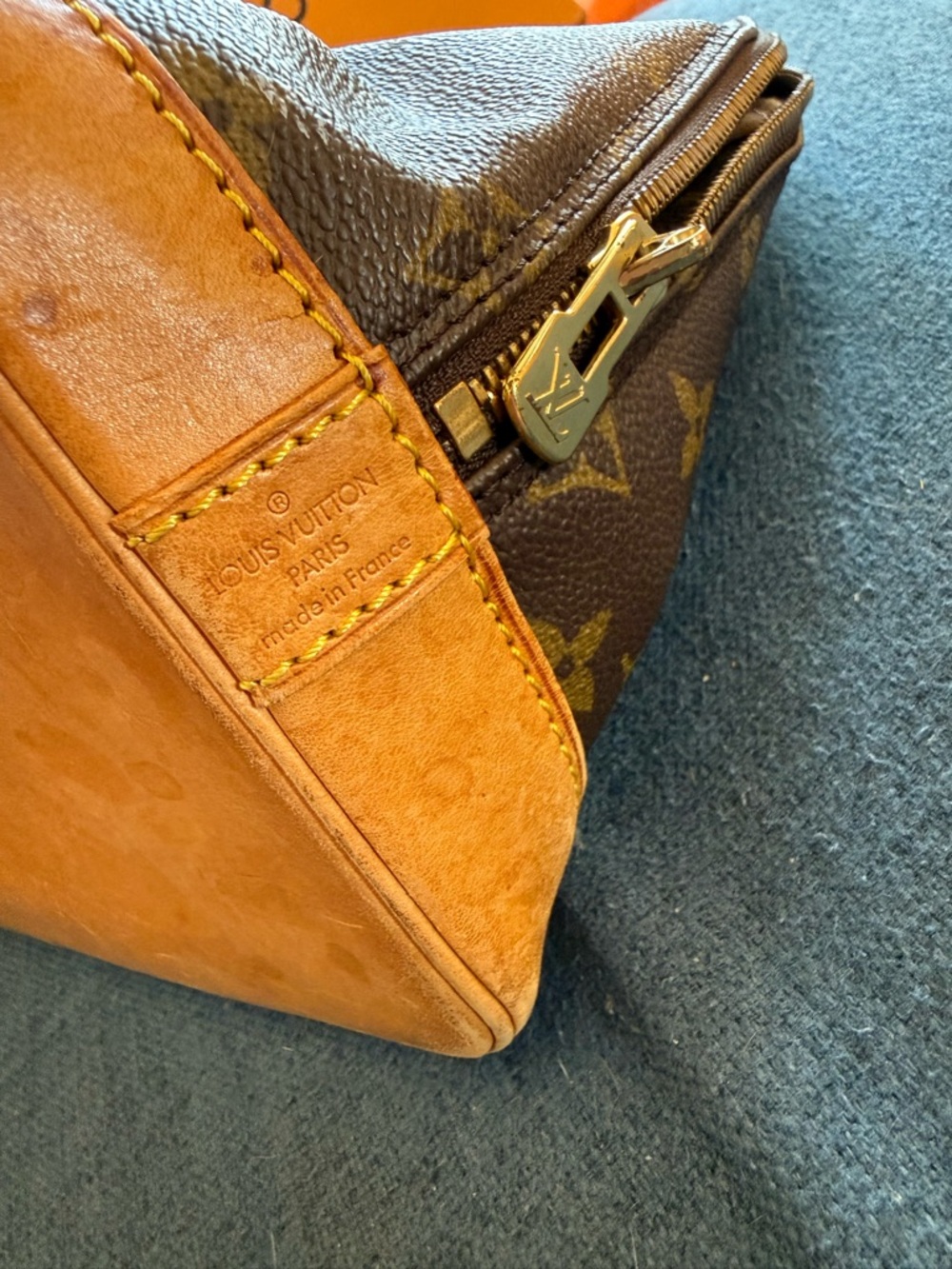 AUTHENTIC ALMA SATCHEL LOUIS VUITTON - Picture 6 of 7
